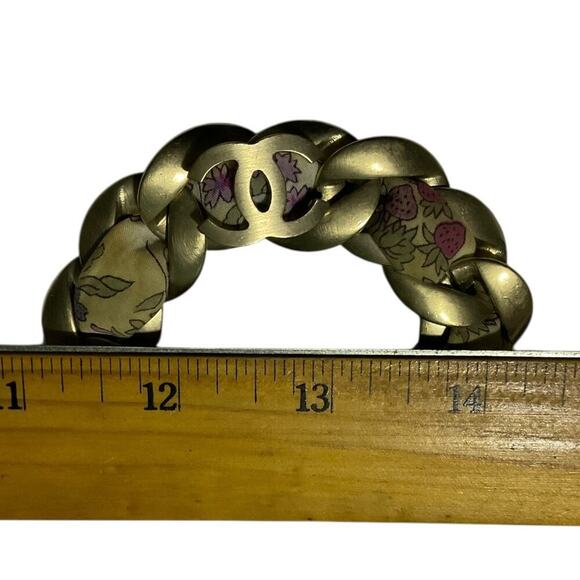 Chanel Coco Mark Amikomi Flower GD 00P Bracelet Box W/Box - Picture 13 of 14